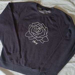 OBEY rose purple shirt